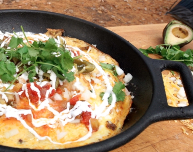 Easy Mexican Omelet