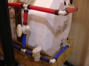 2 valve Water Heater-Bypass