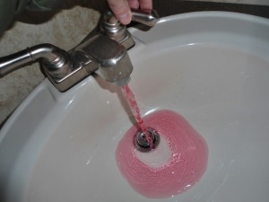 RV-Antifreeze in Sink