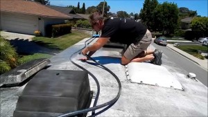 Cleaning your RV roof