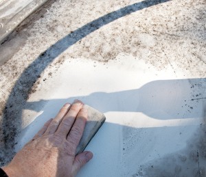 RV roofs cleaning
