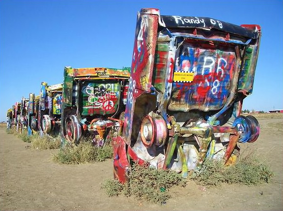 Cadillac Ranch Taxas USA 2008 American-Int-Motors USA