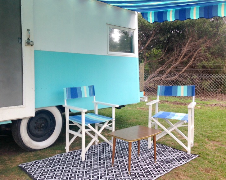 Seating-area-outside-vintage-caravan