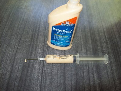 wood glue to fix veneers
