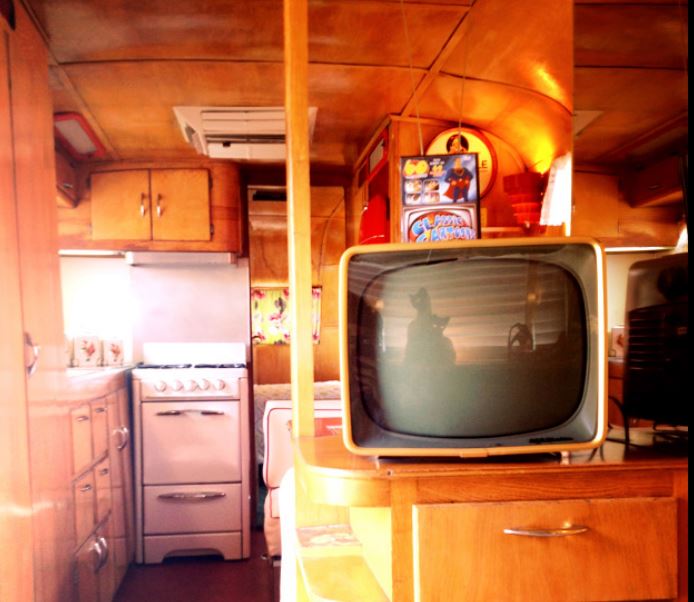 Interior of the 1951 Mansion at Shady Dell