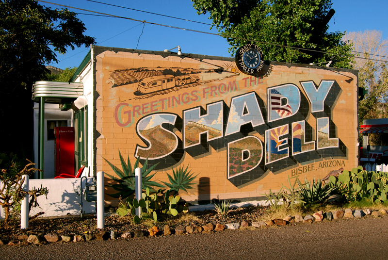 Shady Dell RV Park in Bisbee Arizona