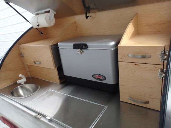 Range Slides Under Cubby