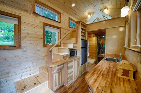Storage and Kitchen in the Hope cottage