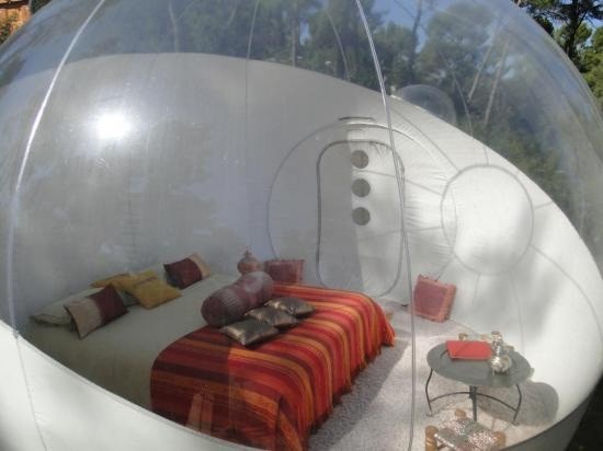 “Glamping” in a Bubble Hotel – You Won’t Believe the View