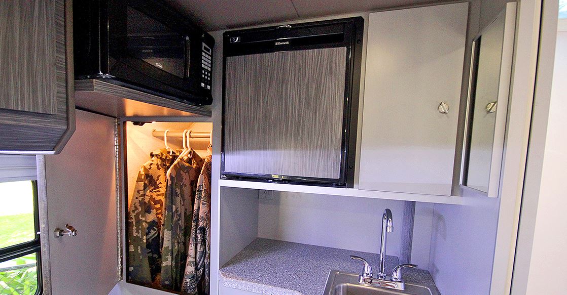 ADAK kitchen and storage