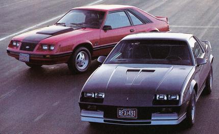 1983: Ford Mustang GT vs. Chevrolet Camaro Z28 H.O.