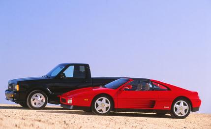 GMC Syclone vs. Ferrari 348ts