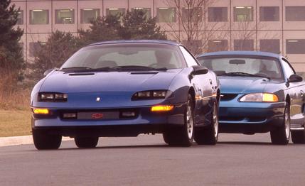 1994 Ford Mustang V-6 vs. 1994 Chevrolet Camaro V-6