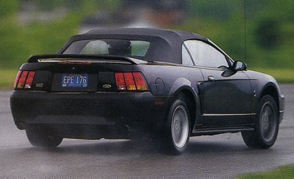 1999 Ford Mustang Cobra Convertible vs. Chevrolet Camaro SS Convertible, Pontiac Trans-Am Convertible