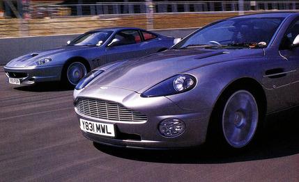 Aston Martin V-12 Vanquish vs. Ferrari 550 Maranello