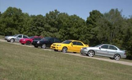 Dodge Neon vs. VW Jetta, Nissan Sentra, Subaru Impreza, Mazda Proteg&eacute;