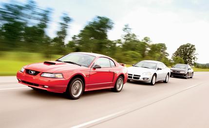 2002 Chevrolet Monte Carlo SS vs. Ford Mustang GT, Dodge Stratus R/T
