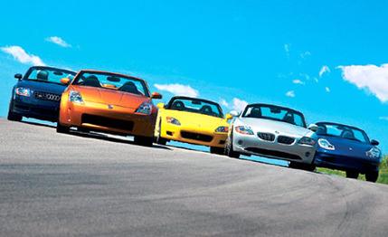 2003 Audi TT vs.BMW Z4, Honda S2000, Nissan 350Z, Porsche Boxster