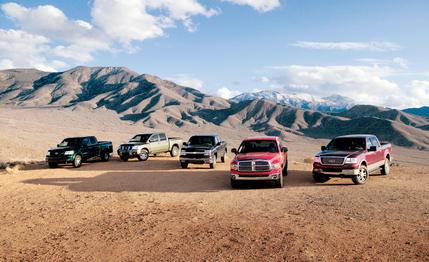 2004 Chevy Silverado vs. Dodge Ram, Ford F-150, Nissan Titan, Toyota Tundra