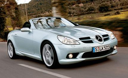 2005 Mercedes-Benz SLK350 and SLK55 AMG