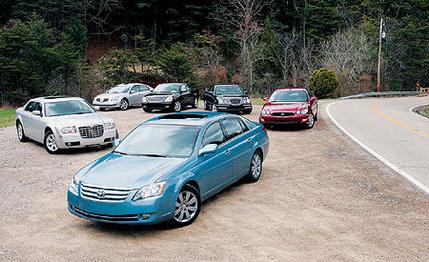 2005 Buick Lacrosse vs. Chrysler 300, Ford Five Hundred, Kia Amanti, Nissan Maxima, Toyota Avalon