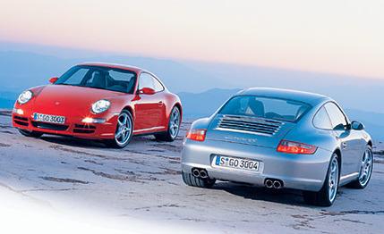 Porsche 911 Carrera 4 and 4S