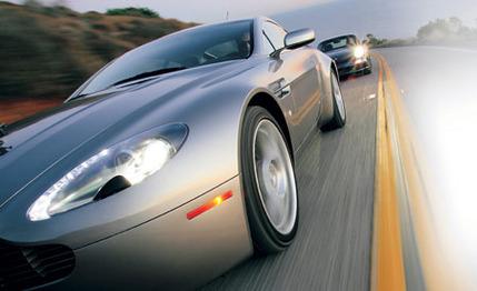 Aston Martin V-8 Vantage vs. Porsche 911 Carrera S