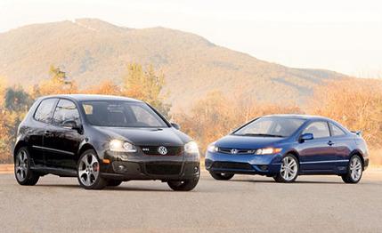 2006 Honda Civic Si vs. Volkswagen GTI