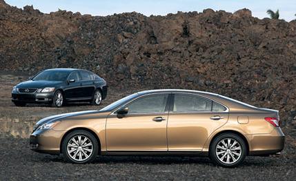 2007 Lexus ES350 and GS450h