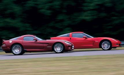 2008 Dodge Viper SRT10 vs. 2007 Chevrolet Corvette Z06