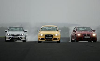 2008 BMW M3 vs. 2007 Audi RS 4, 2008 M-B C63 AMG