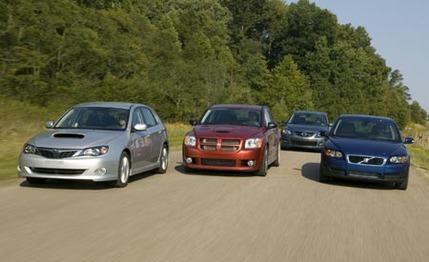 2007 Mazdaspeed 3 vs. 2008 Subaru Impreza WRX, 2008 Volvo C30 T5