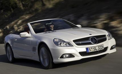 2009 Mercedes-Benz SL550 and SL600