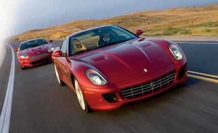 2008 Aston Martin DBS vs. 2009 Ferrari 599GTB Fiorano