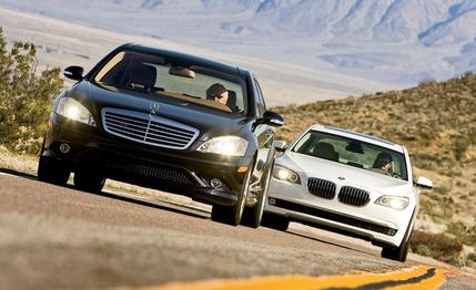 2009 BMW 750Li vs. 2009 Mercedes-Benz S550