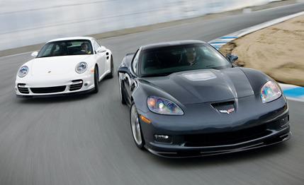 2010 Chevrolet Corvette ZR1 vs. 2010 Porsche 911 Turbo