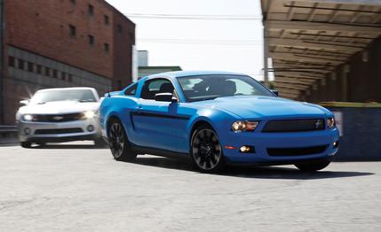 2011 Ford Mustang V6 vs. 2010 Chevrolet Camaro RS