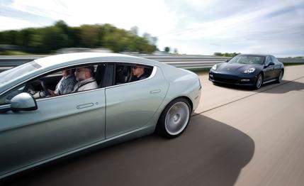 2010 Aston Martin Rapide vs. 2010 Porsche Panamera Turbo