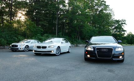 2010 Audi A6 3.0T Quattro vs. 2011 BMW 535i, 2011 Infiniti M37