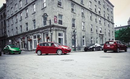 2011 Ford Fiesta vs. 2010 Honda Fit, 2011 Mazda 2