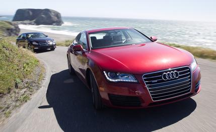 2012 Audi A7 3.0T Quattro vs. 2012 Mercedes-Benz CLS550