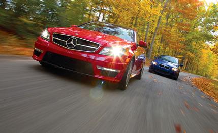 2012 BMW M3 Coupe vs. 2012 Mercedes-Benz C63 AMG Coupe