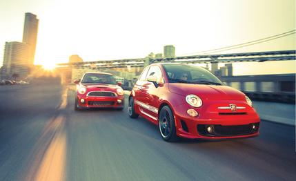 2012 Fiat 500 Abarth vs. Mini John Cooper Works