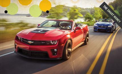 2013 Chevrolet Camaro ZL1 Convertible vs. 2012 BMW M6 Convertible