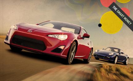 2013 Scion FR-S vs. 2012 Porsche Cayman S