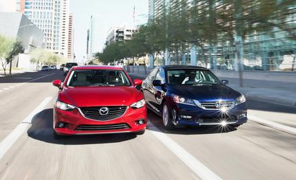 2014 Mazda 6 Grand Touring vs. 2013 Honda Accord EX-L