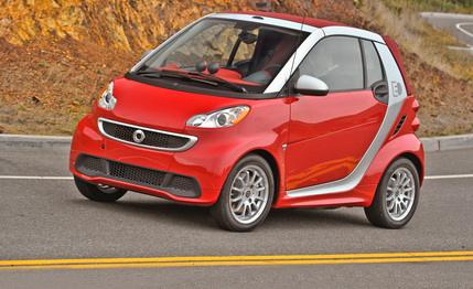 2013 Smart Fortwo Electric Drive Coupe and Convertible