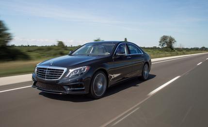 2014 Mercedes-Benz S550 vs. Highway 401