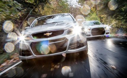 2014 Chevrolet SS vs. 2013 Dodge Charger SRT8 392