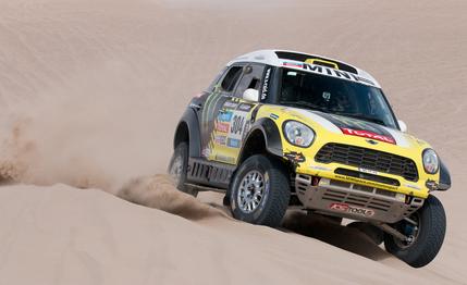 Mini Cooper Countryman ALL4 Racing Dakar Rally Car